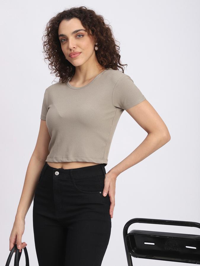 R&B Casual Solid Women Top 