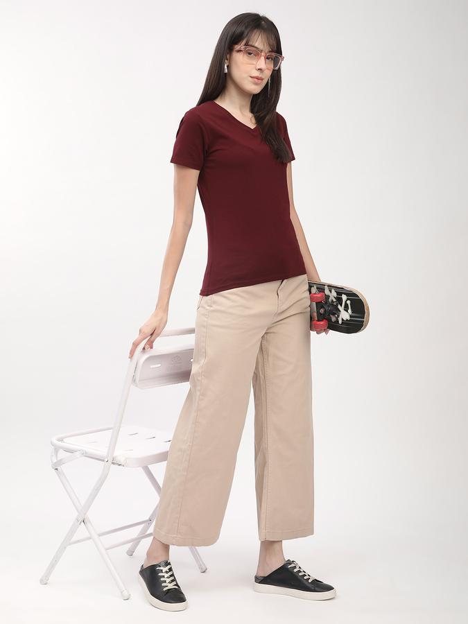 R&B WOMEN'S ROUND NECK TEE image number 1