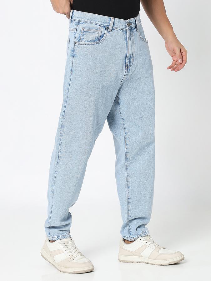 Men Solid Jeans image number 3