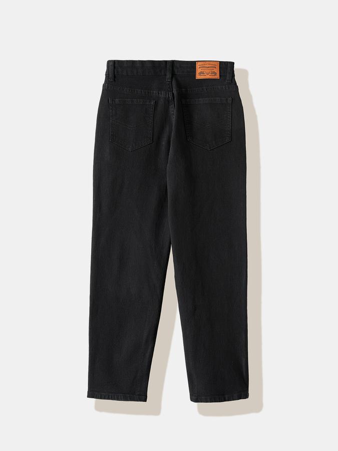 Boys Cotton Regular Fit Mid Rise Clean Hem Jeans
