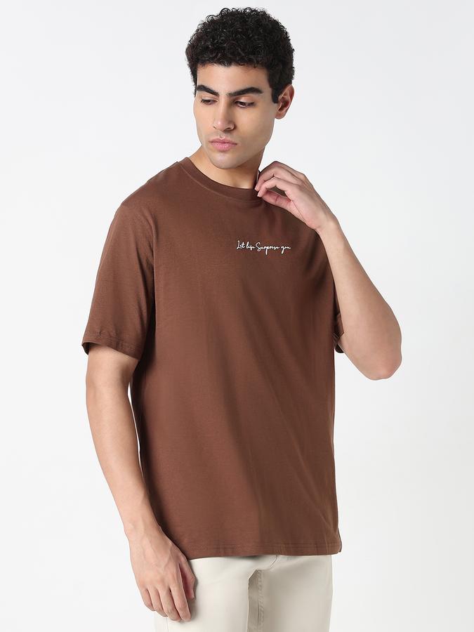 Printed Men Round Neck T-Shirt image number 2