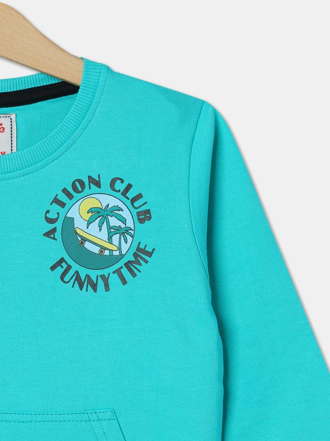 Boys Cotton Regular Fit Sweatshirt image number 2