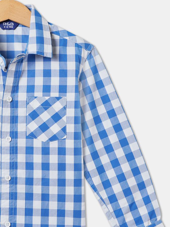 R&B Boy's Checks Shirt image number 2