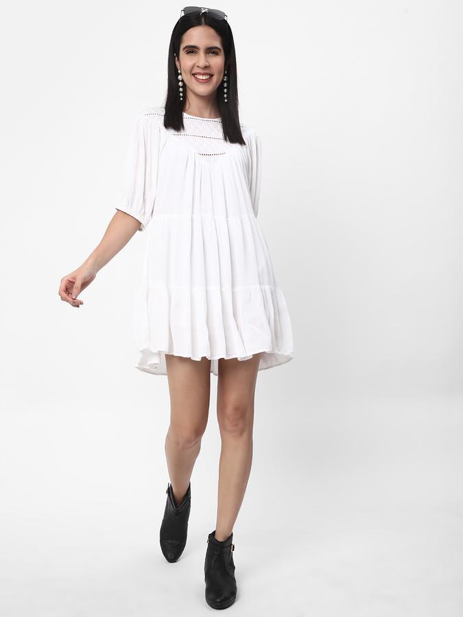 R&B Women's Textured Short Dress image number 1