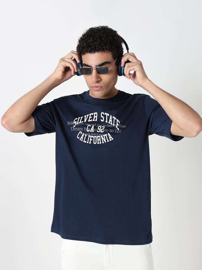 Printed Men Round Neck T-Shirt 