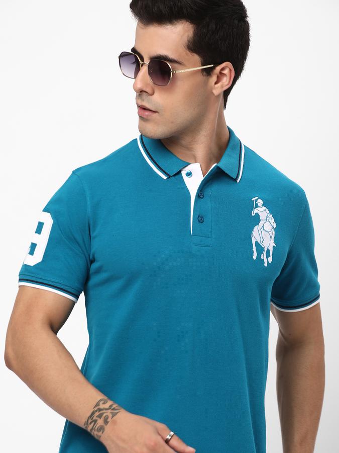 Men Regular Fit Polo T-Shirt image number 0