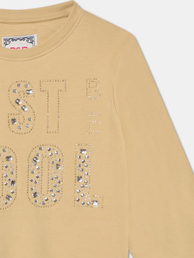 Full Sleeve Graphic Print Girls Sweatshirt  image number 2