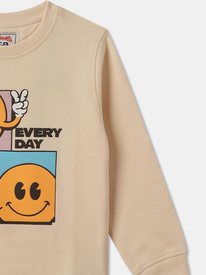 Full Sleeve Graphic Print Boys Sweatshirt image number 2