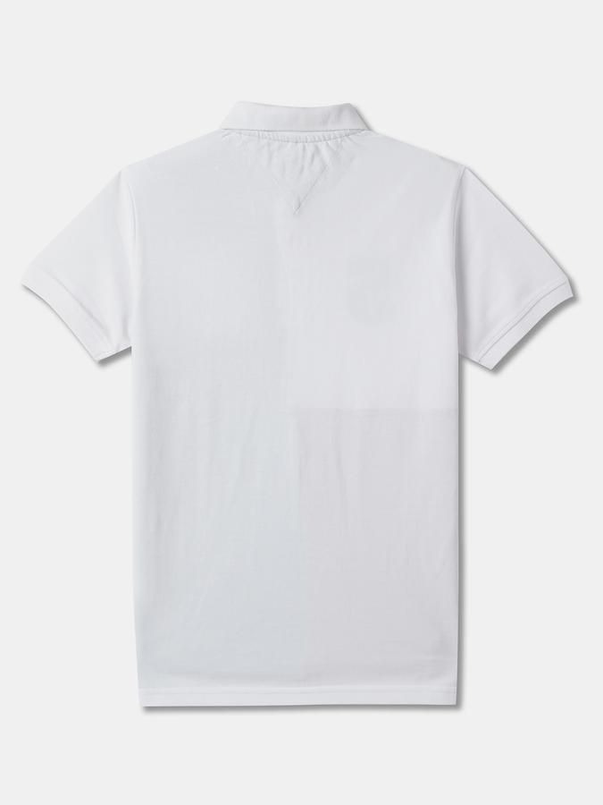 Boys Colourblock Relaxed Fit Polo T-Shirt image number 1
