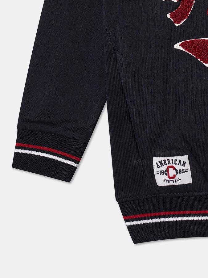Full Sleeve Embellished Boys Sweatshirt  image number 3