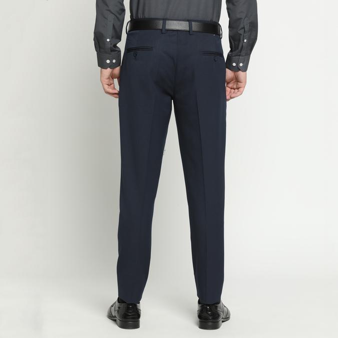R&B Navy Blueed Formal Trousers image number 1