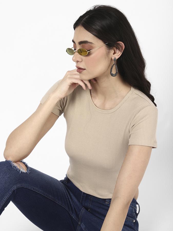 R&B Women Beige Tops image number 0