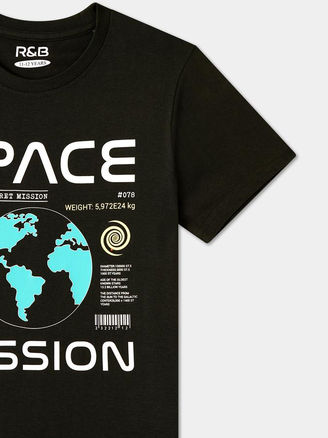 R&B Boys SHORT SLEEVE GRAPHIC TEE image number 2