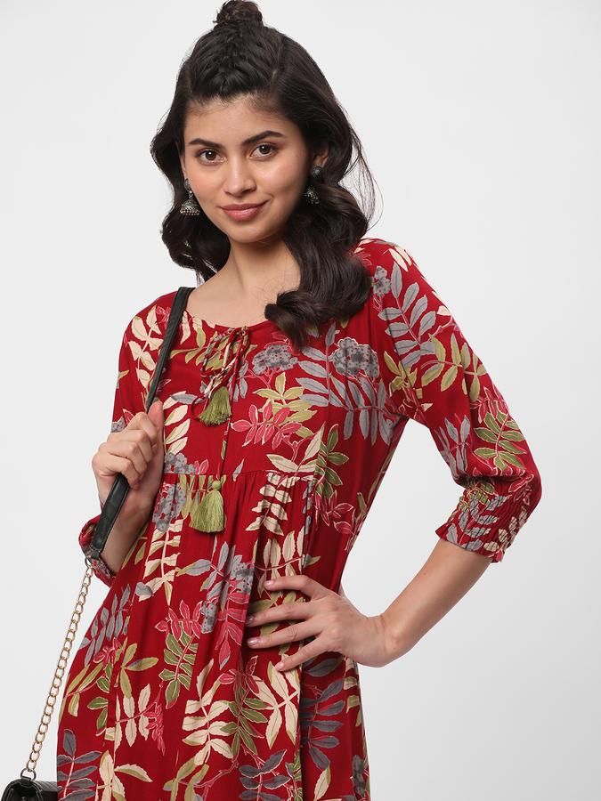 Women Floral Printed A-Line Kurta data-index=