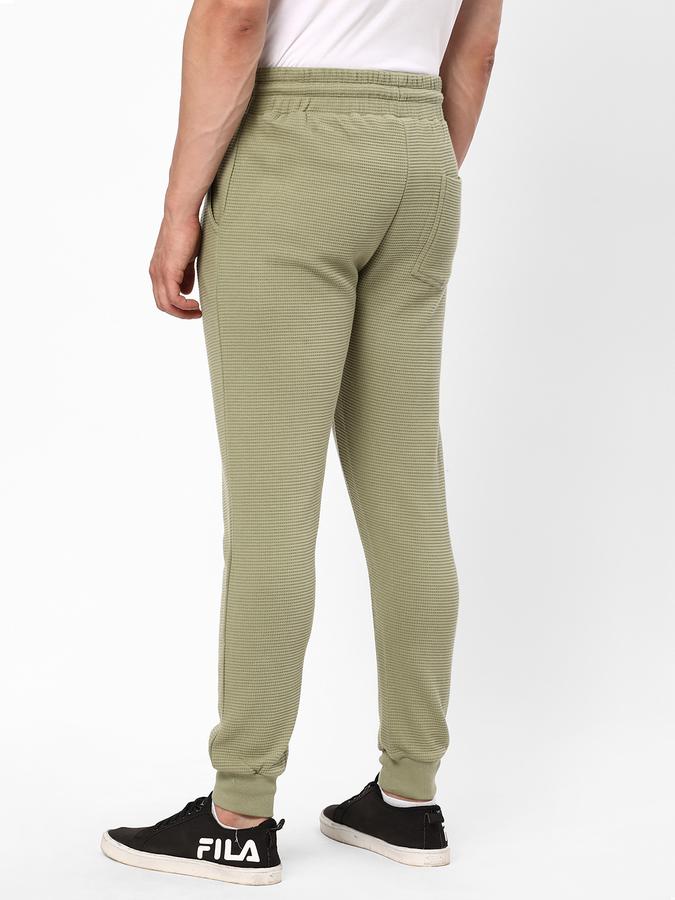 Men Flat-Front Straight Fit Jogger Pants image number 2