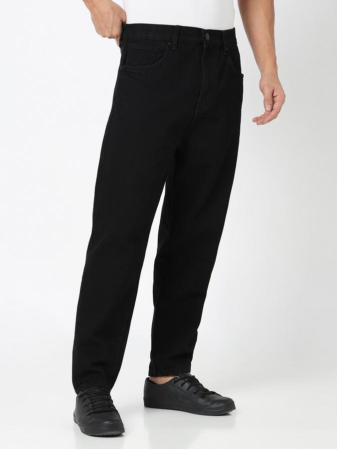 Men Solid Jeans image number 3