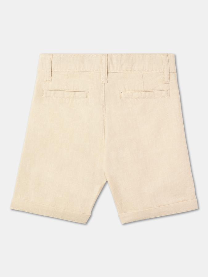 R&B Boys Beige Shorts & 3/4Ths image number 1