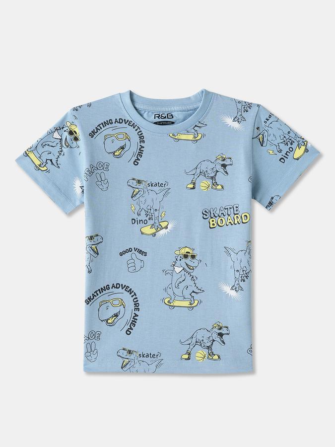 R&B BOYS AOP REGULAR GRAPHIC TEE