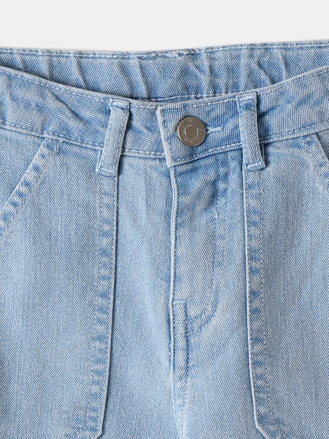 R&B GIRLS Mid-Rise DENIM PANT image number 2
