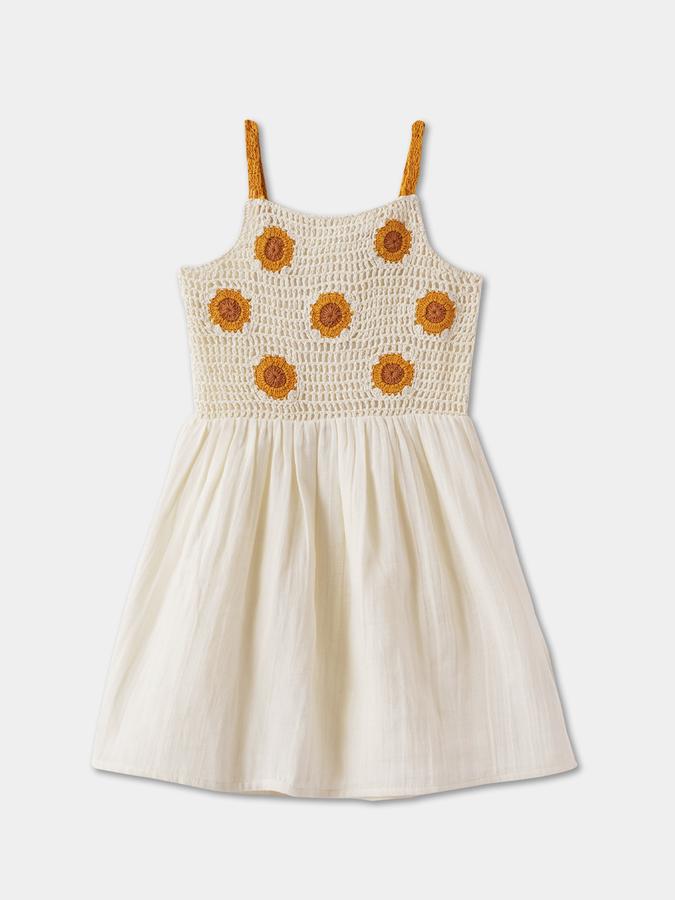 Girls Midi/Knee Length Party Dress 