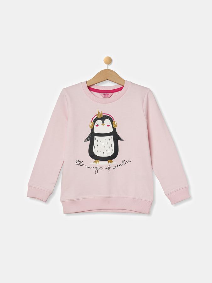 R&B Pink Girls Sweatshirt image number 0