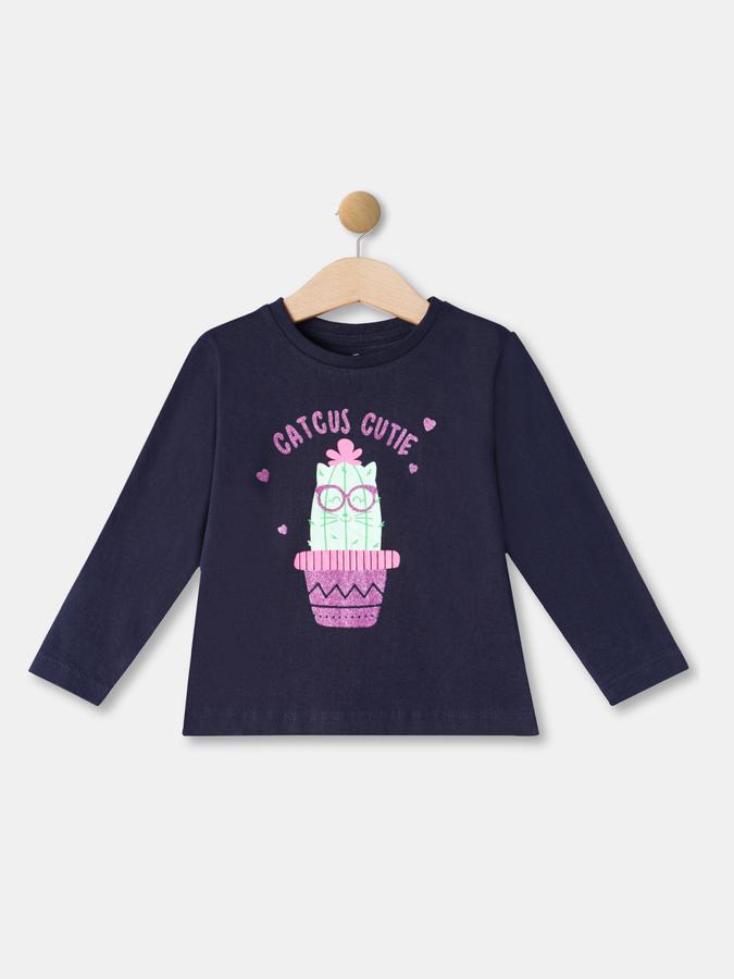 R&B Blue Girls T-shirts image number 0