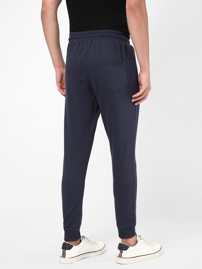 R&B Men Blue Casual Trousers image number 2