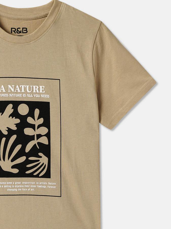 Boys Graphic Print Pure Cotton Regular T Shirt image number 2