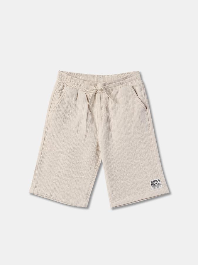 Boys Ribbed Shirt & Shorts Set image number 3
