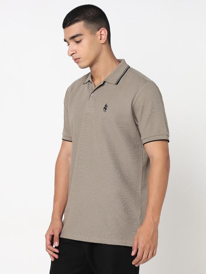 MENS TEXTURE POLO image number 2
