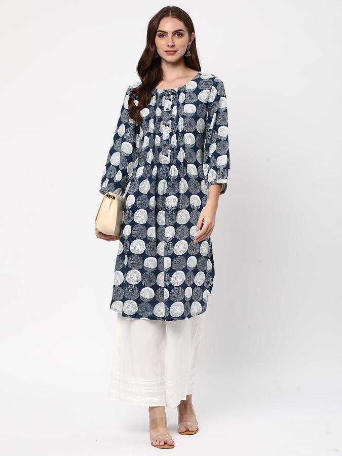 Women Printed A-Line Kurta image number 1