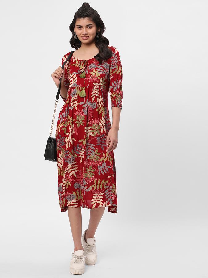 Women Floral Printed A-Line Kurta data-index=