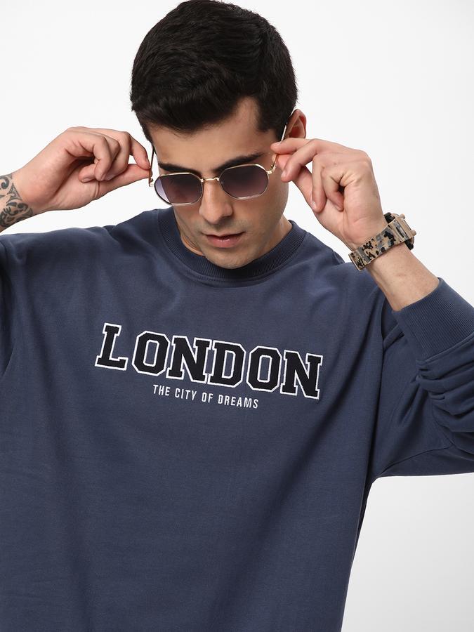 R&B Men Blue Sweatshirts & Hoodies image number 0