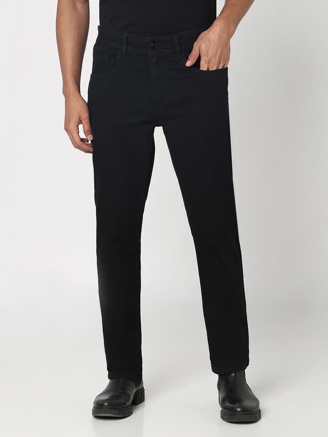 R&B MENS STRAIGHT FIT JEANS - 5 POCKET image number 1