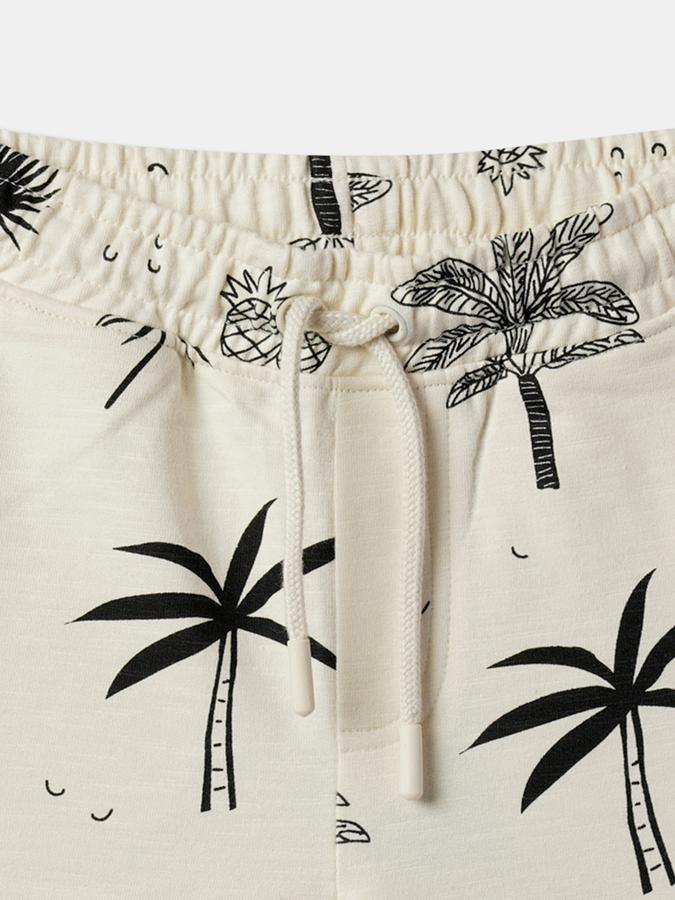 Boys Tropical Print Regular Fit Shorts image number 3