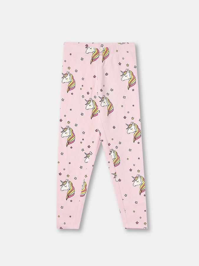 R&B Pink Girls Leggings image number 0
