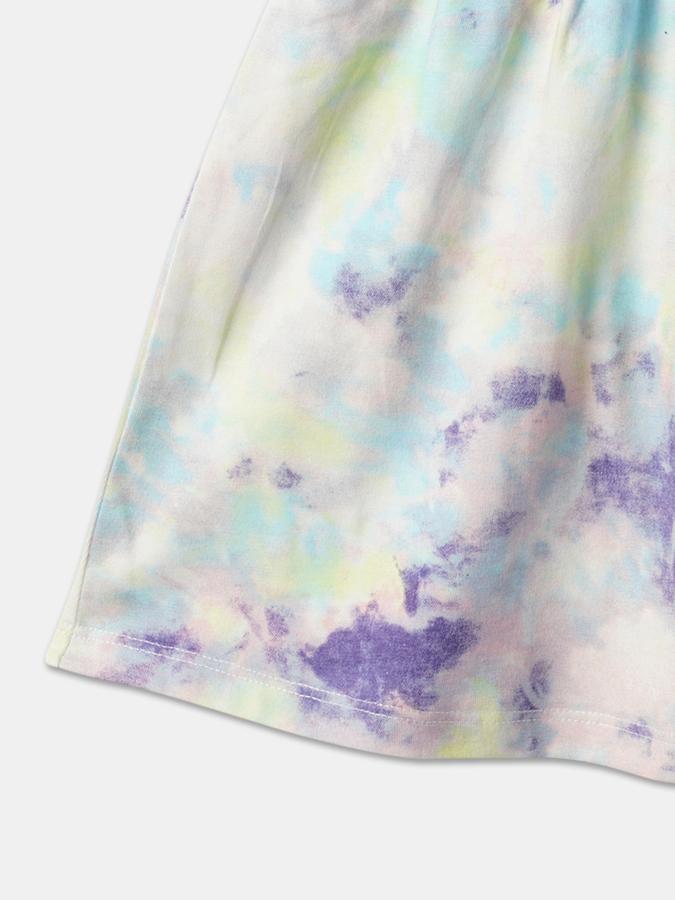 Girls Tie & Dye A-Line Dress image number 3