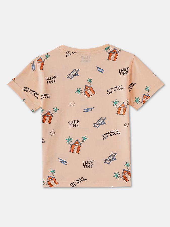 Boys Regular Fit Short Sleeve Crew Neck T-Shirt