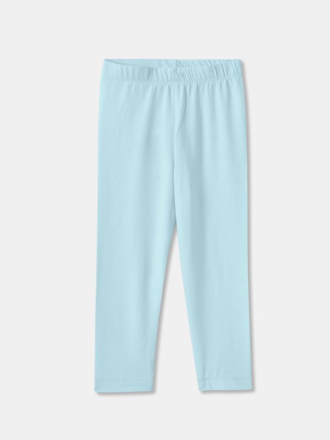 Girls Blend Fitted Full Length Mid Rise Legging