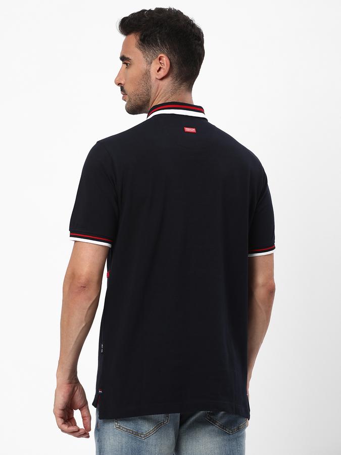 R&B Men's Colour Blocked Polo image number 2