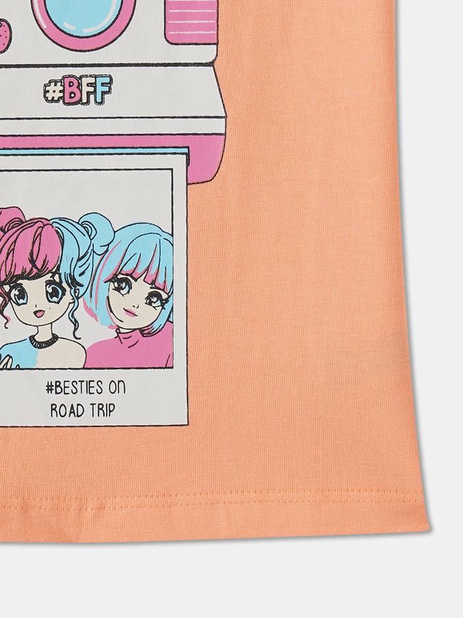 Girls Solid T-shirt image number 3