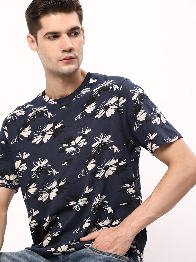 R&B Men Blue T-shirt image number 0