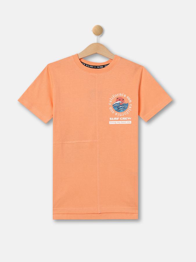 R&B Boys Orange T-Shirts image number 0