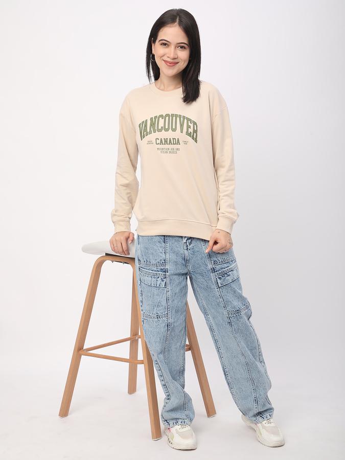 Full Sleeve Graphic Print Women Sweatshirt image number 1