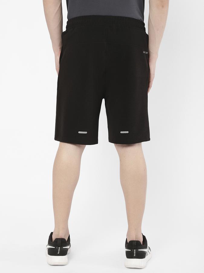 R&B Men Black Shorts image number 2