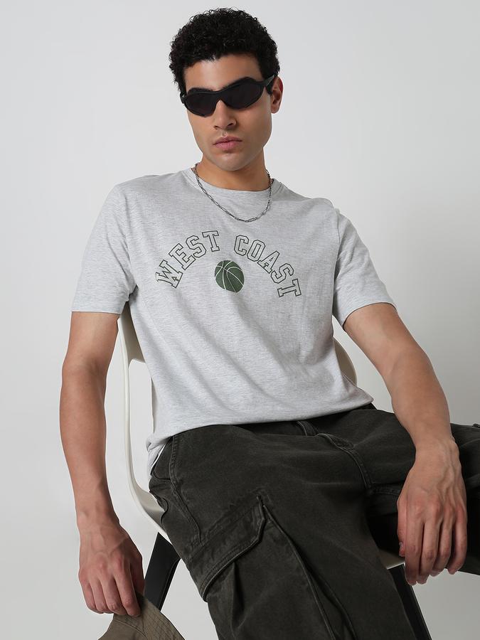 Printed Men Round Neck T-Shirt 