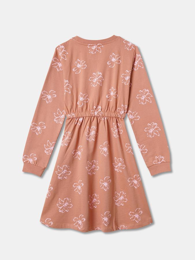 Girls Midi/Knee Length Casual Dress 3/4 Sleeve image number 1