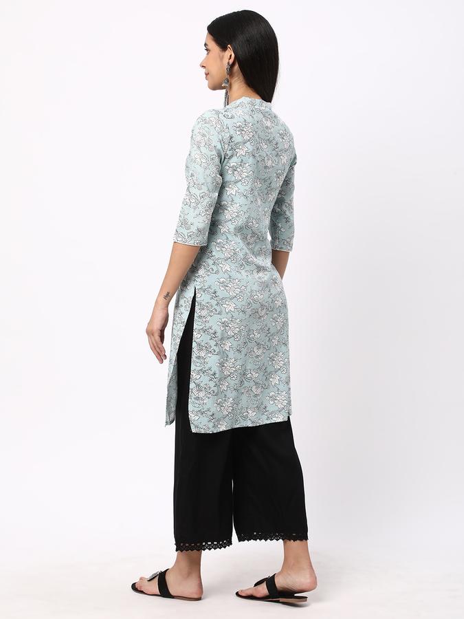 R&B Women Grey Kurtas image number 2