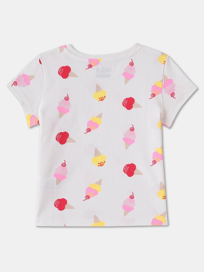 R&B GIRLS Short Sleeves GRAPHIC TEE image number 1