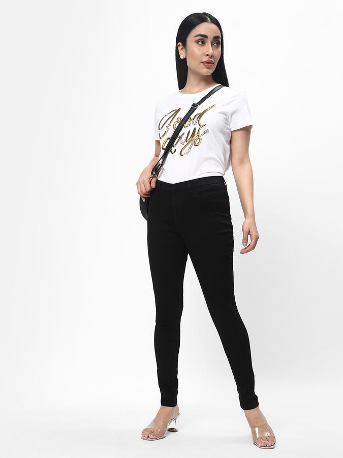 R&B Women's Basic Skinny Jeggings image number 1